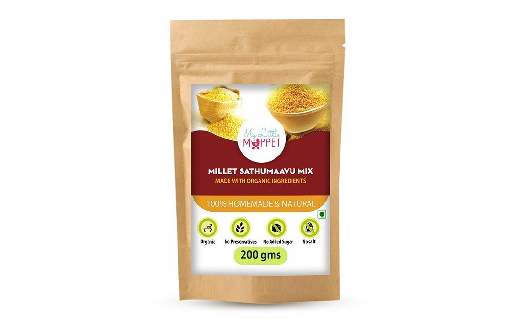 Little Moppet Foods Millet Sathumaavu Mix    Pack  200 grams